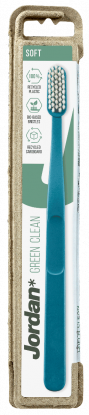 Jordan Green Clean Soft tannbørste 1 stk