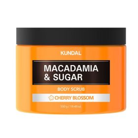 KUNDAL Macadamia & Sugar Body Scrub Cherry Blossom 550 g