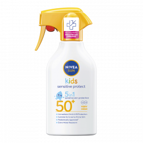 NIVEA Sun KIDS Sensitive Protect & Play Trigger Spray SPF 50+ 270 ml
