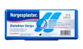 Norgesplaster Detektor Strips 100 stk