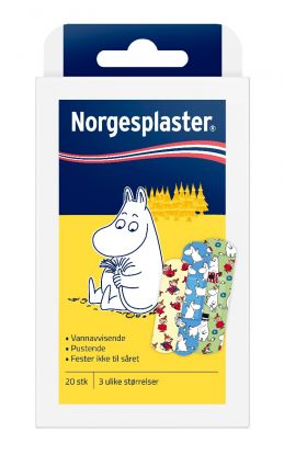 Norgesplaster Moomin plaster 20 stk