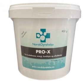 Norsk Dyrehelse PRO-X fôrtilskudd proteinpulver hund 900 g
