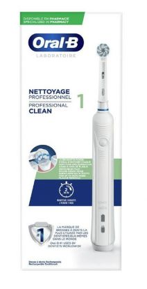Oral-B Professional Laboratory Clean 1 elektrisk tannbørste 1 stk