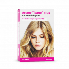 Arcon-Tisane plus hårvitamin kapsler 180 stk