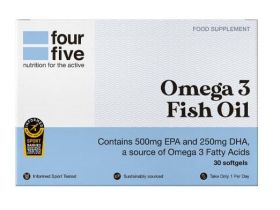 FourFive Omega 3 Fiskeolje 30 kapsler