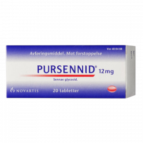 Pursennid 12 mg tabletter 20 stk