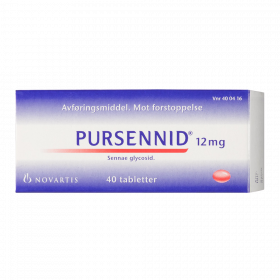 Pursennid 12 mg tabletter 40 stk