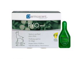 Dermoscent PYOspot® for hund 20-40 kg 4 x 2,4 ml