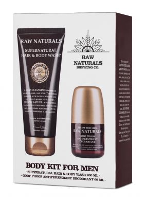 RAW Naturals Body Kit For Men 200+60 ml