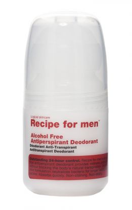 Recipe for men Alcohol Free Antiperspirant Deodorant 60 ml