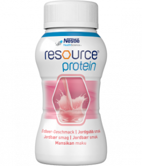 Resource Protein næringsdrikk jordbærsmak 4x200 ml