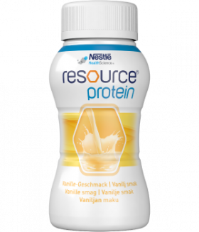 Resource Protein næringsdrikk vaniljesmak 4x200 ml