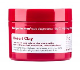 Recipe for men Dessert Clay Hair Wax 80 ml