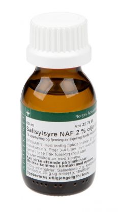 Salisylsyre NAF olje liniment 2% 60 ml