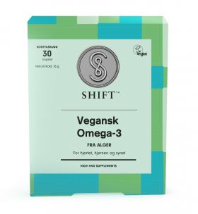 SHIFT Vegansk Omega-3 kapsler 30 stk