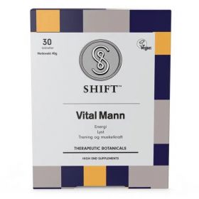 SHIFT Vital Mann tabletter 30 stk