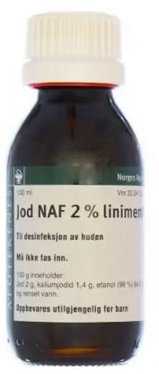 Jod NAF 2% liniment 100 ml