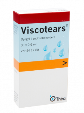 Viscotears 2 mg/g øyegel endosebeholder 30x0,6 ml