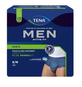 Tena Men Pants Active Plus S/M 12 stk