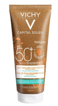 Vichy Capital Soleil Solar Eco-Designed Milk F50+ 200 ml