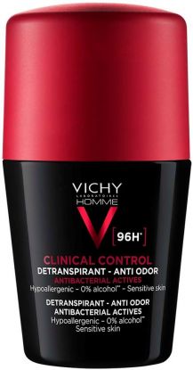 Vichy Homme 96H Clinical Control Deo Antiperspirant 50 ml