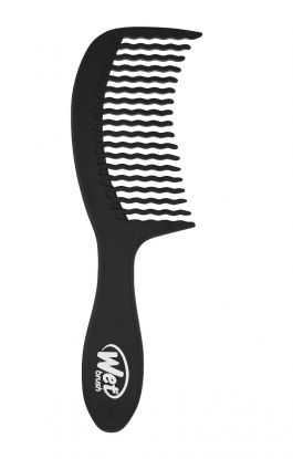 Wet Brush Detangling Comb Black 1 stk